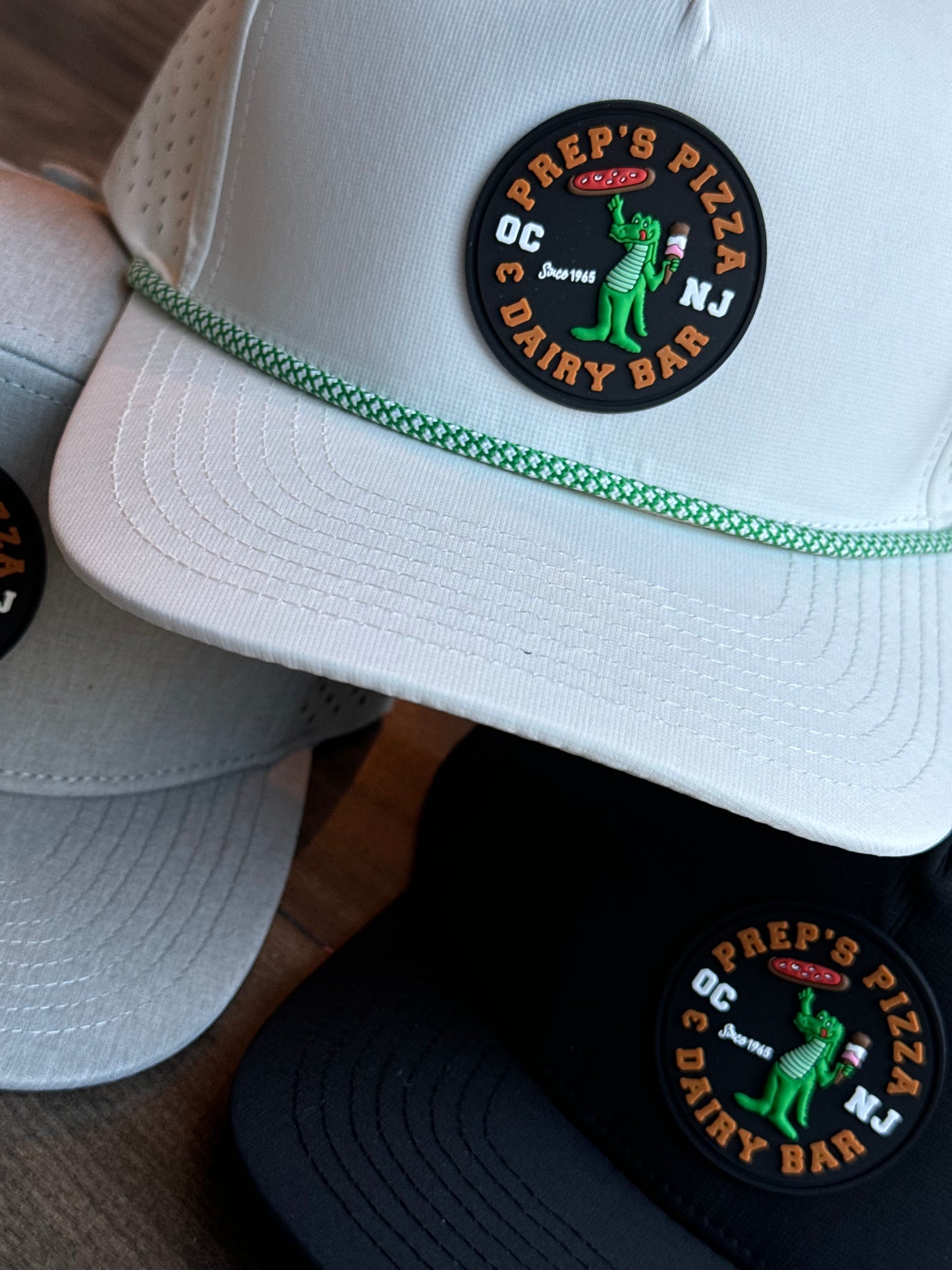 Trucker, Snap Back Hats with PVC Prep's Badge Patch