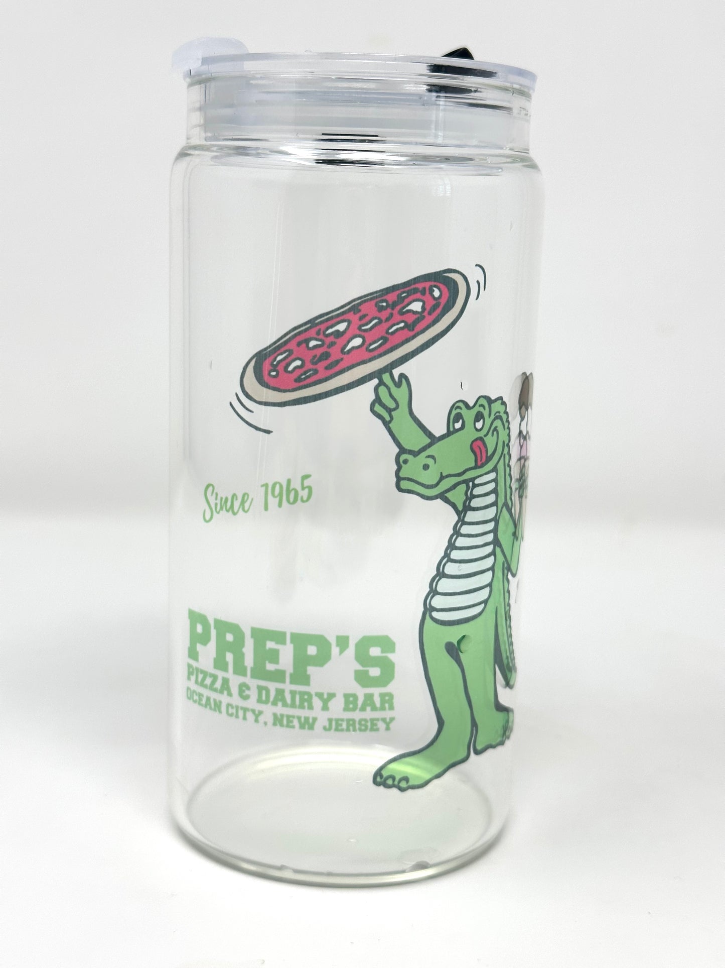 Prep's Soda Can Ice Coffee Glass