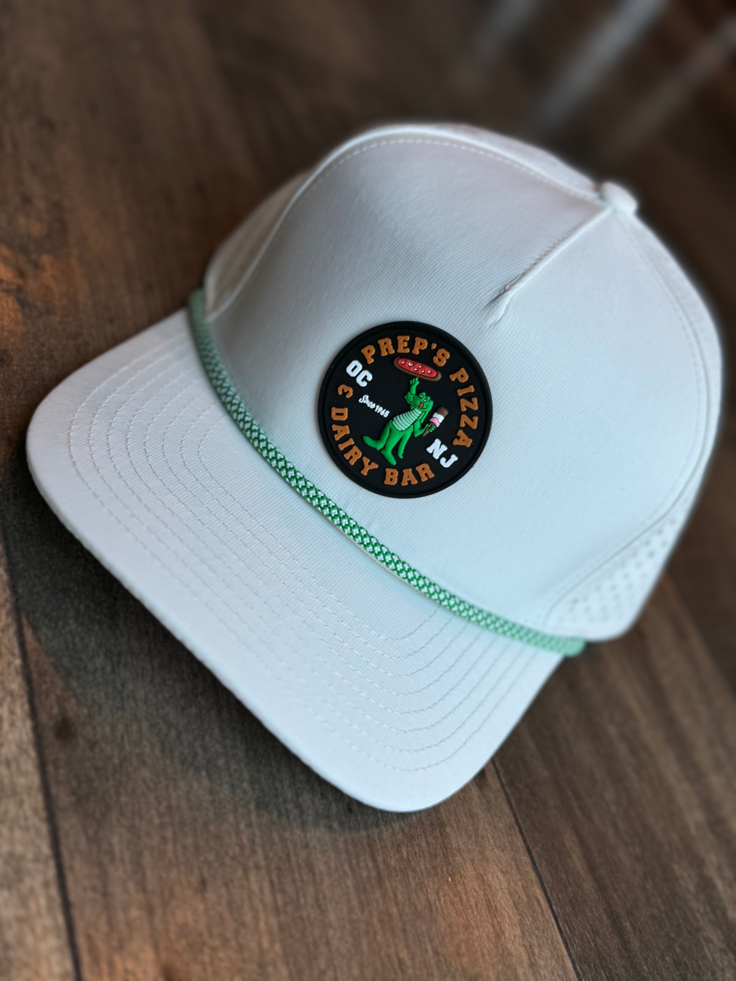 Trucker, Snap Back Hats with PVC Prep's Badge Patch